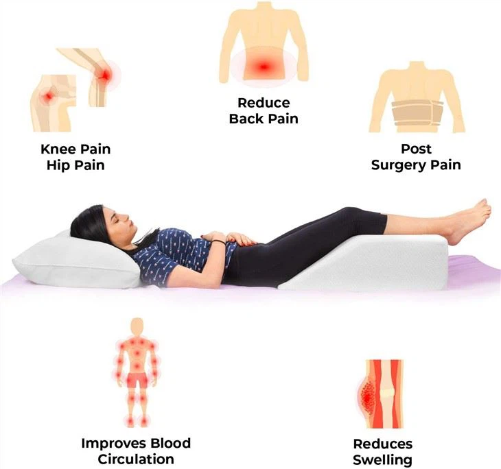 Leg Elevation Memory Foam Pillow Leg Elevation Memory Foam Pillow